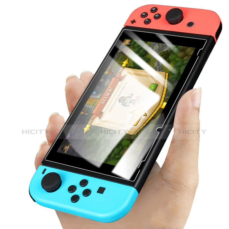 Schutzfolie Displayschutzfolie Panzerfolie Skins zum Aufkleben Gehärtetes Glas Glasfolie für Nintendo Switch Klar