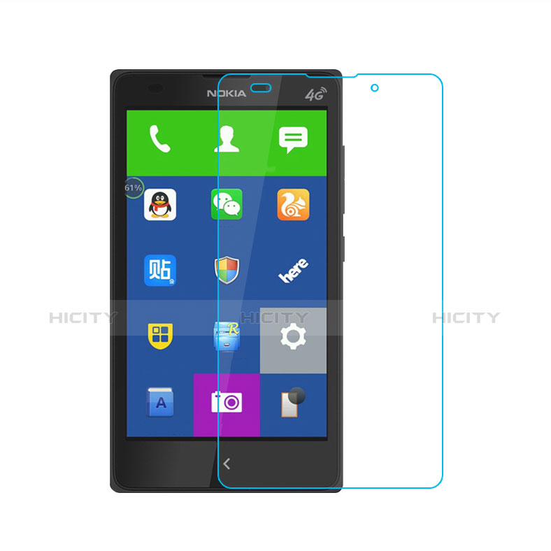 Schutzfolie Displayschutzfolie Panzerfolie Skins zum Aufkleben Gehärtetes Glas Glasfolie für Nokia XL Klar