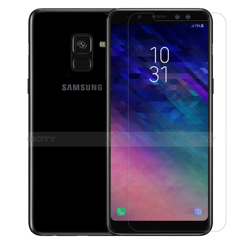 Schutzfolie Displayschutzfolie Panzerfolie Skins zum Aufkleben Gehärtetes Glas Glasfolie für Samsung Galaxy A8 (2018) Duos A530F Klar