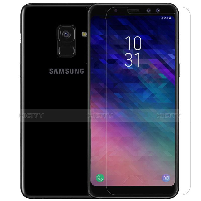 Schutzfolie Displayschutzfolie Panzerfolie Skins zum Aufkleben Gehärtetes Glas Glasfolie für Samsung Galaxy A8+ A8 Plus (2018) Duos A730F Klar