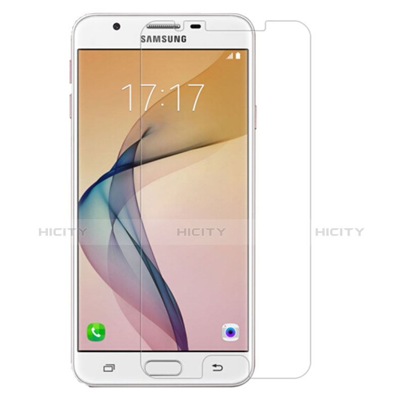 Schutzfolie Displayschutzfolie Panzerfolie Skins zum Aufkleben Gehärtetes Glas Glasfolie für Samsung Galaxy J7 (2017) Duos J730F Klar Plus