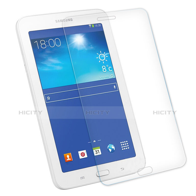 Schutzfolie Displayschutzfolie Panzerfolie Skins zum Aufkleben Gehärtetes Glas Glasfolie für Samsung Galaxy Tab 3 Lite 7.0 T110 T113 Klar