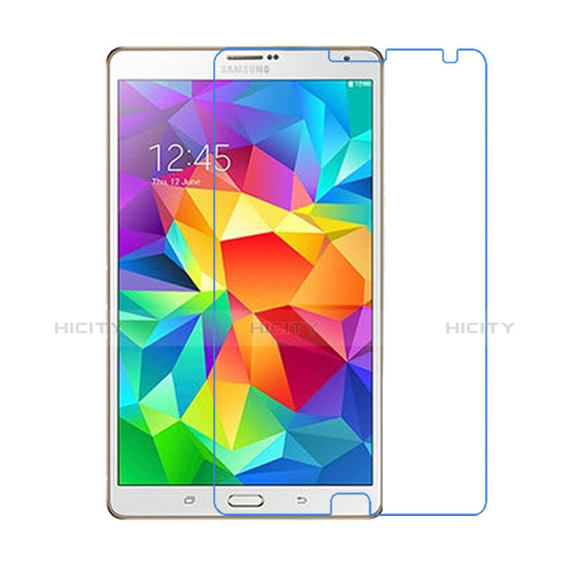 Schutzfolie Displayschutzfolie Panzerfolie Skins zum Aufkleben Gehärtetes Glas Glasfolie für Samsung Galaxy Tab S 8.4 SM-T700 Klar