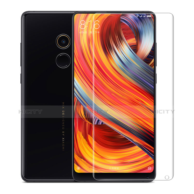 Schutzfolie Displayschutzfolie Panzerfolie Skins zum Aufkleben Gehärtetes Glas Glasfolie für Xiaomi Mi Mix 2 Klar