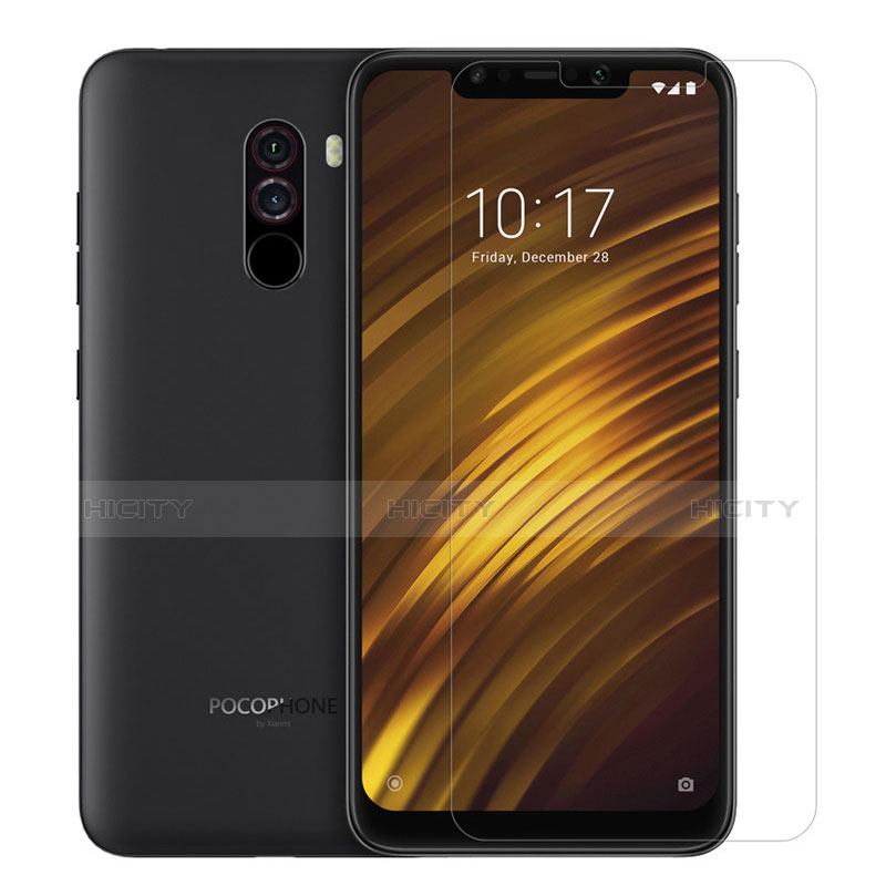 Schutzfolie Displayschutzfolie Panzerfolie Skins zum Aufkleben Gehärtetes Glas Glasfolie für Xiaomi Pocophone F1 Klar