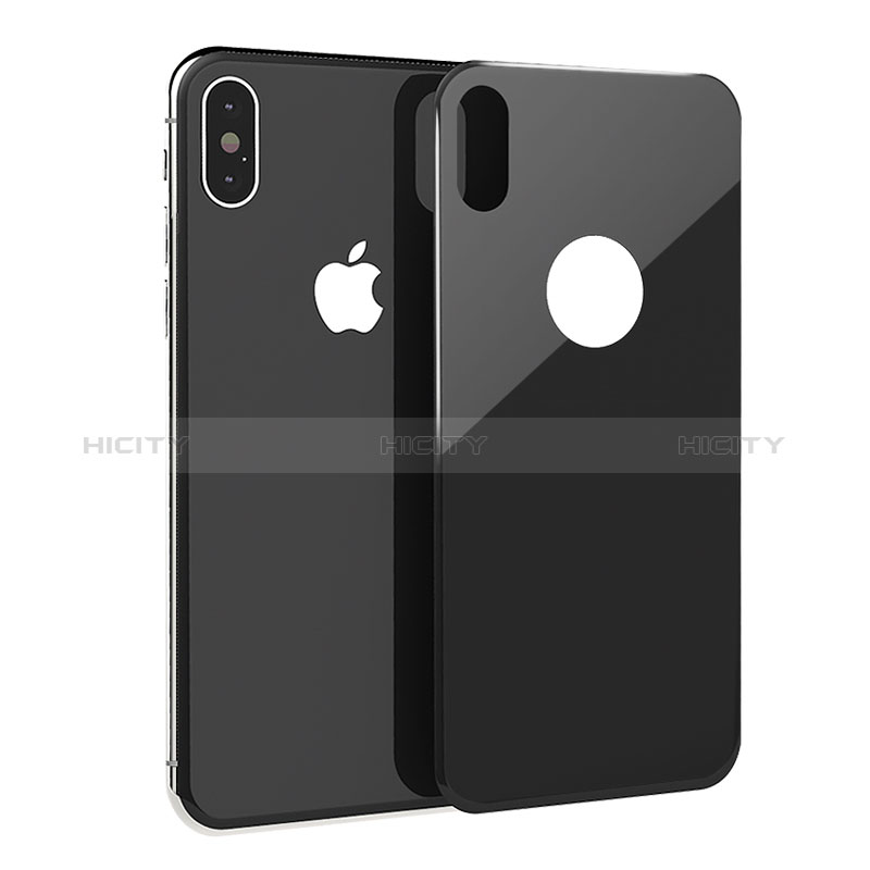 Schutzfolie Displayschutzfolie Panzerfolie Skins zum Aufkleben Gehärtetes Glas Glasfolie Rückseite B01 für Apple iPhone Xs Klar