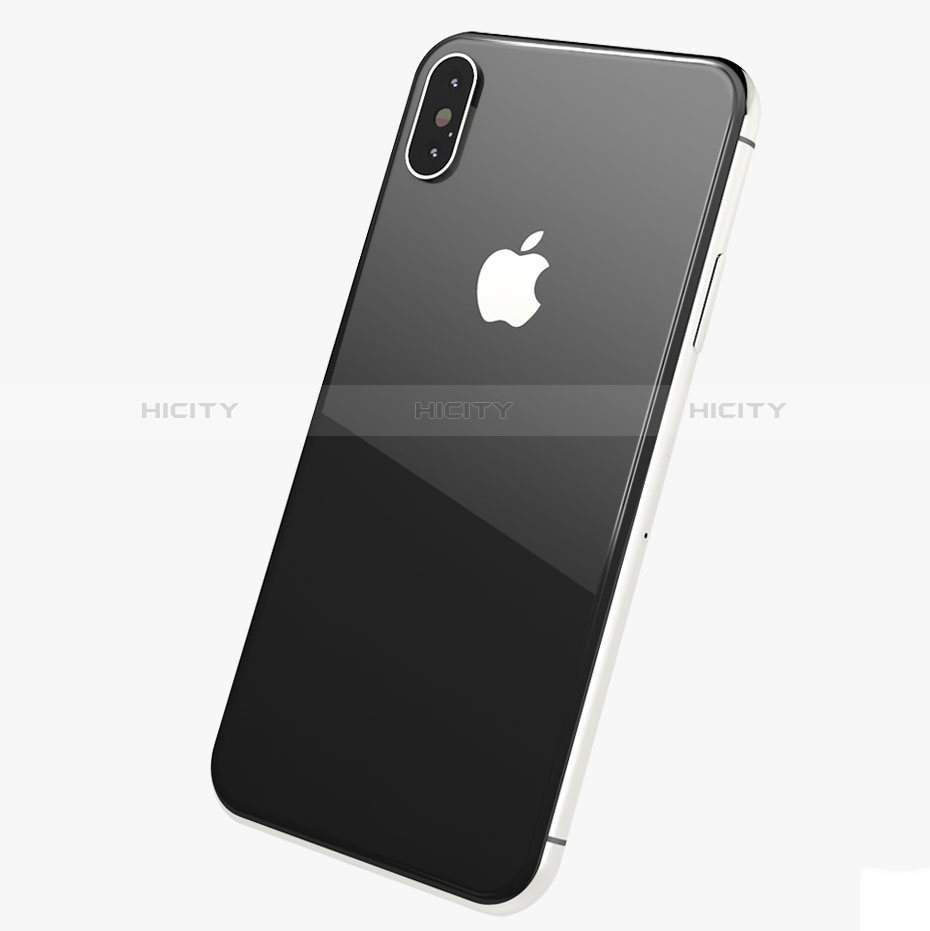 Schutzfolie Displayschutzfolie Panzerfolie Skins zum Aufkleben Gehärtetes Glas Glasfolie Rückseite B01 für Apple iPhone Xs Klar