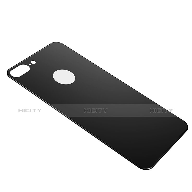 Schutzfolie Displayschutzfolie Panzerfolie Skins zum Aufkleben Gehärtetes Glas Glasfolie Rückseite für Apple iPhone 8 Plus Schwarz