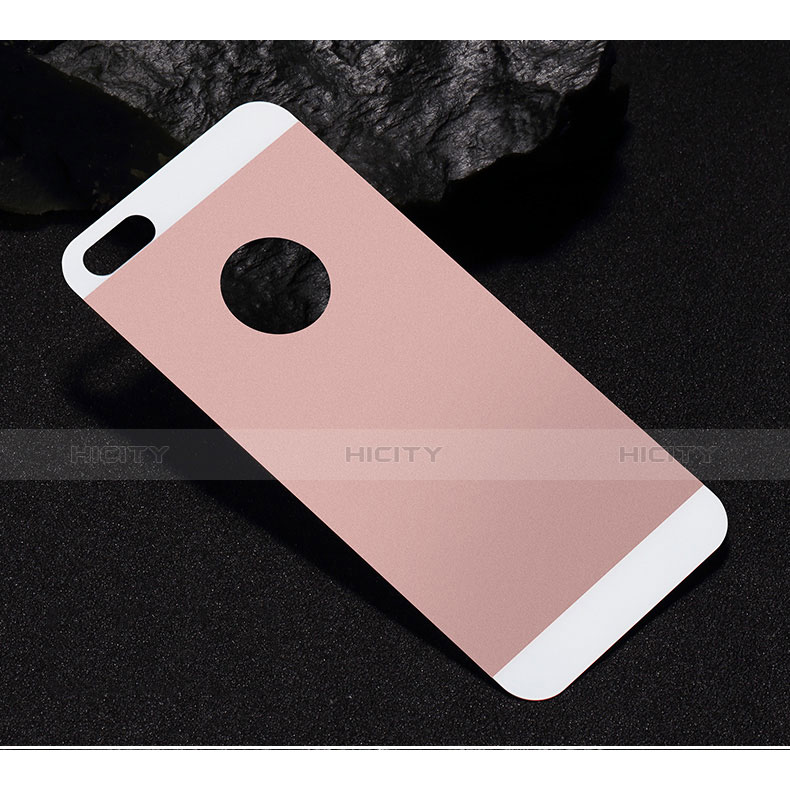 Schutzfolie Displayschutzfolie Panzerfolie Skins zum Aufkleben Gehärtetes Glas Glasfolie Rückseite für Apple iPhone SE Rosegold