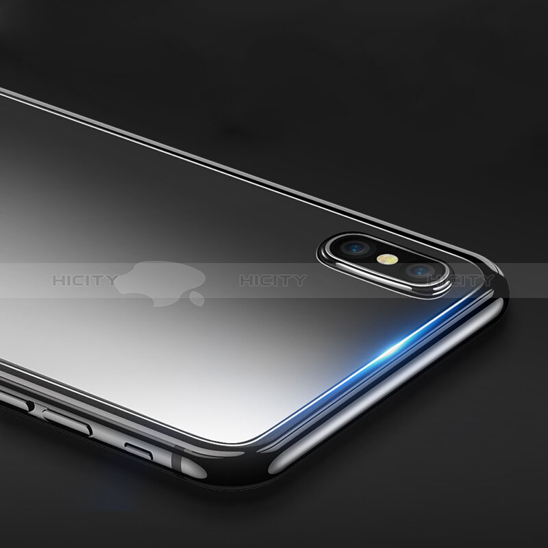 Schutzfolie Displayschutzfolie Panzerfolie Skins zum Aufkleben Gehärtetes Glas Glasfolie Rückseite P01 für Apple iPhone Xs Weiß