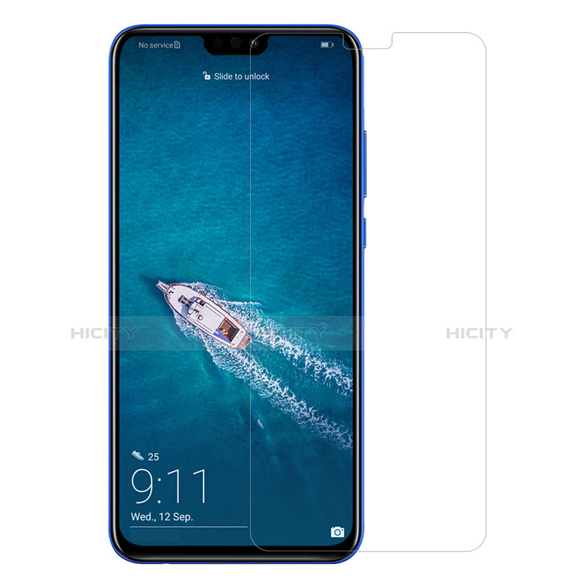 Schutzfolie Displayschutzfolie Panzerfolie Skins zum Aufkleben Gehärtetes Glas Glasfolie T01 für Huawei Honor 8X Klar groß