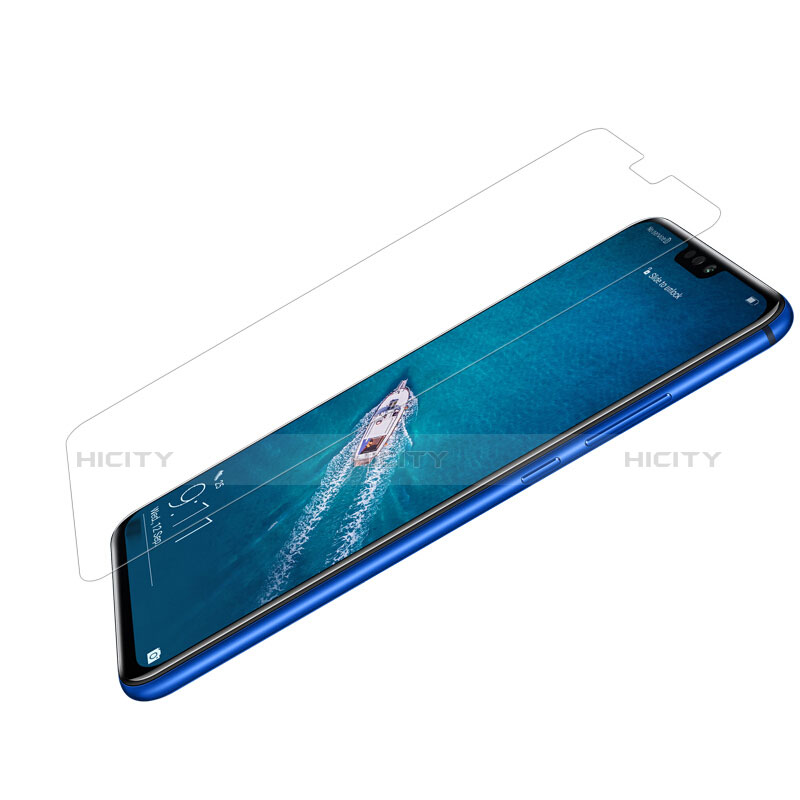 Schutzfolie Displayschutzfolie Panzerfolie Skins zum Aufkleben Gehärtetes Glas Glasfolie T01 für Huawei Honor 8X Klar groß