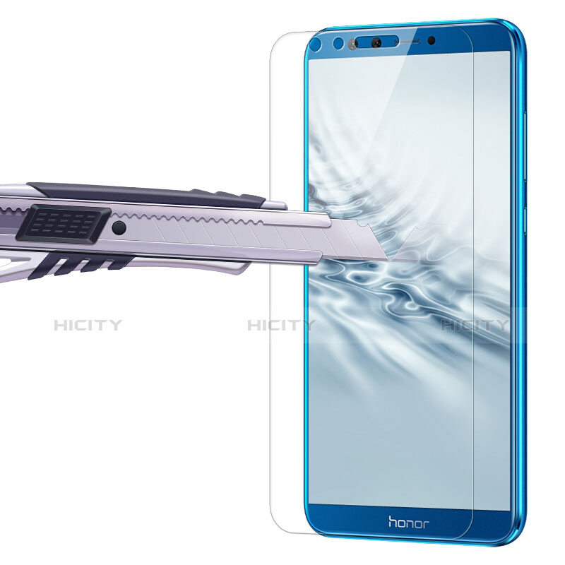 Schutzfolie Displayschutzfolie Panzerfolie Skins zum Aufkleben Gehärtetes Glas Glasfolie T01 für Huawei Honor 9 Lite Klar Plus