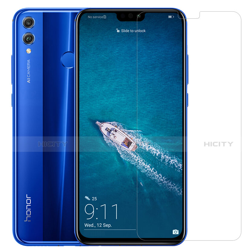 Schutzfolie Displayschutzfolie Panzerfolie Skins zum Aufkleben Gehärtetes Glas Glasfolie T01 für Huawei Honor View 10 Lite Klar