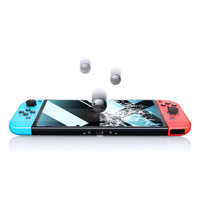 Schutzfolie Displayschutzfolie Panzerfolie Skins zum Aufkleben Gehärtetes Glas Glasfolie T01 für Nintendo Switch Klar