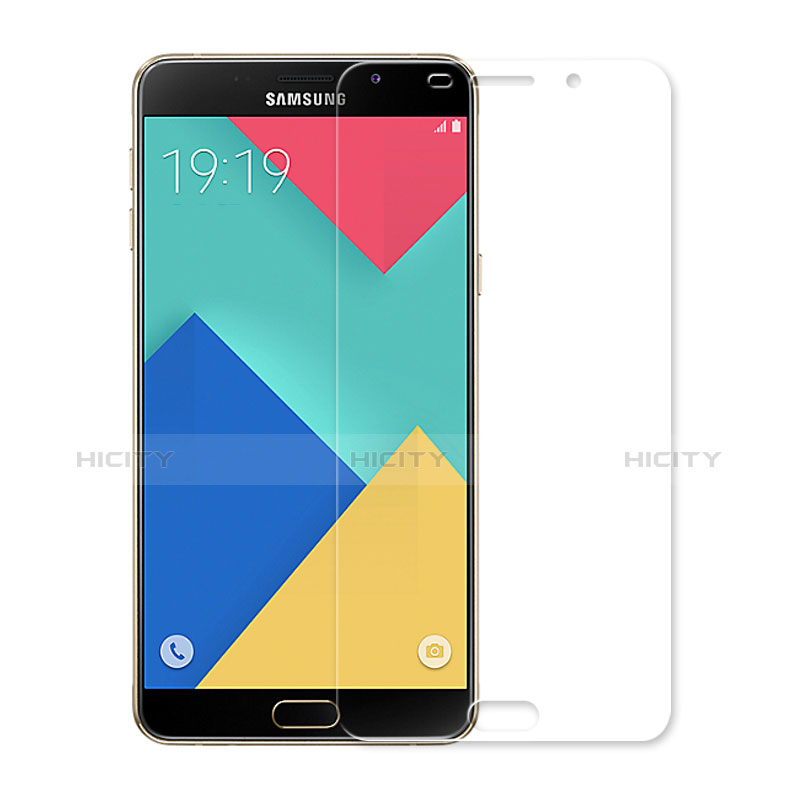 Schutzfolie Displayschutzfolie Panzerfolie Skins zum Aufkleben Gehärtetes Glas Glasfolie T01 für Samsung Galaxy A9 Pro (2016) SM-A9100 Klar