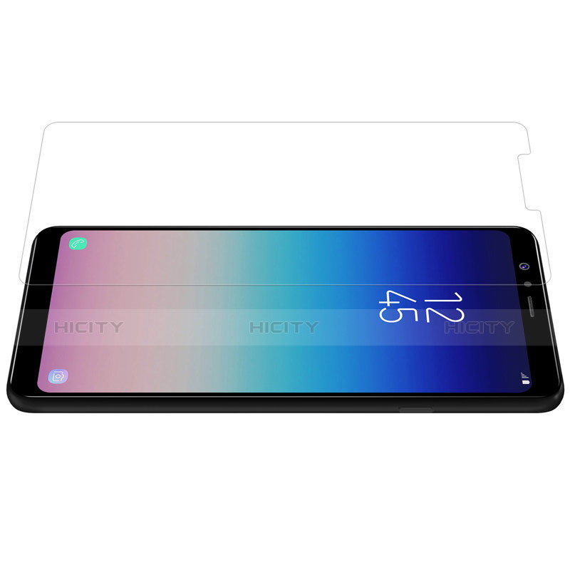 Schutzfolie Displayschutzfolie Panzerfolie Skins zum Aufkleben Gehärtetes Glas Glasfolie T01 für Samsung Galaxy A9 Star SM-G8850 Klar groß