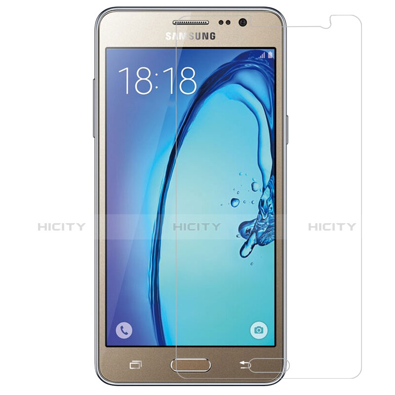 Schutzfolie Displayschutzfolie Panzerfolie Skins zum Aufkleben Gehärtetes Glas Glasfolie T01 für Samsung Galaxy On5 G550FY Klar