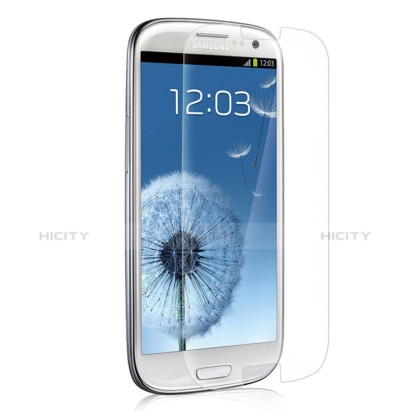 Schutzfolie Displayschutzfolie Panzerfolie Skins zum Aufkleben Gehärtetes Glas Glasfolie T01 für Samsung Galaxy S3 4G i9305 Klar