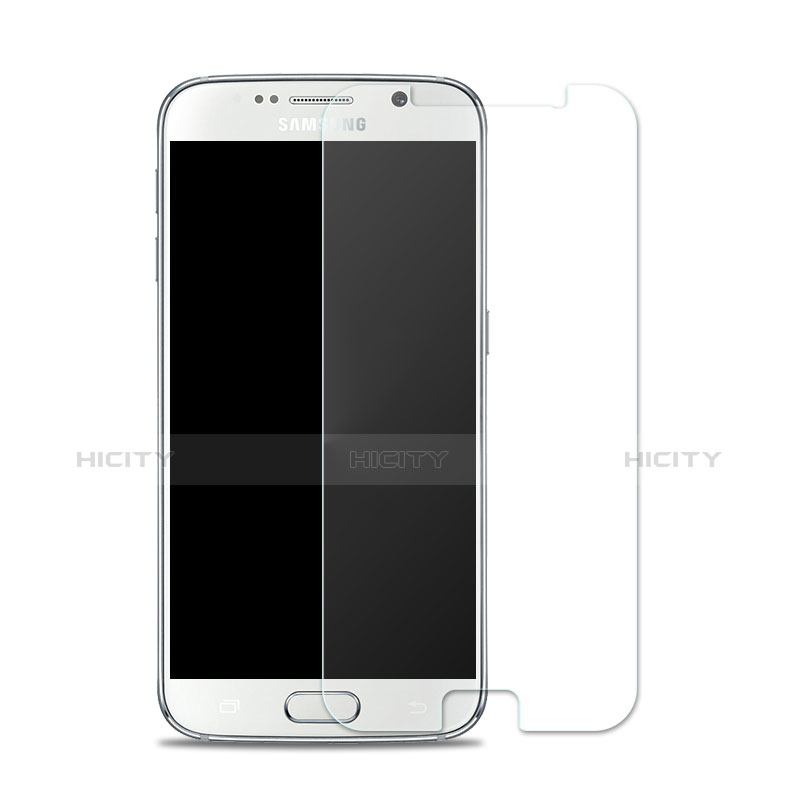 Schutzfolie Displayschutzfolie Panzerfolie Skins zum Aufkleben Gehärtetes Glas Glasfolie T01 für Samsung Galaxy S6 SM-G920 Klar