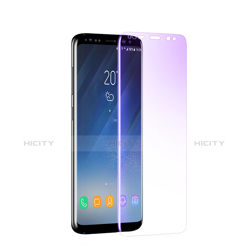 Schutzfolie Displayschutzfolie Panzerfolie Skins zum Aufkleben Gehärtetes Glas Glasfolie T01 für Samsung Galaxy S8 Klar groß