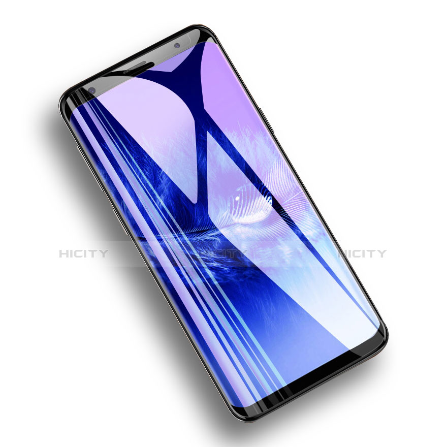 Schutzfolie Displayschutzfolie Panzerfolie Skins zum Aufkleben Gehärtetes Glas Glasfolie T01 für Samsung Galaxy S9 Klar