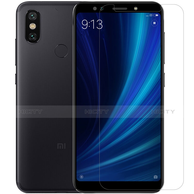 Schutzfolie Displayschutzfolie Panzerfolie Skins zum Aufkleben Gehärtetes Glas Glasfolie T01 für Xiaomi Mi 6X Klar