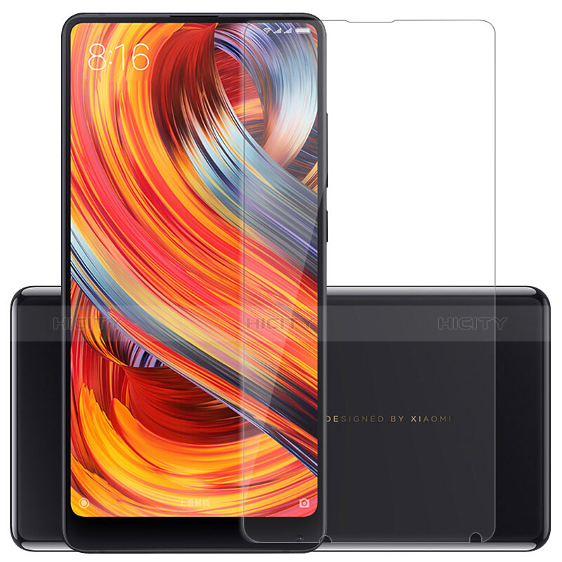 Schutzfolie Displayschutzfolie Panzerfolie Skins zum Aufkleben Gehärtetes Glas Glasfolie T01 für Xiaomi Mi Mix Evo Klar