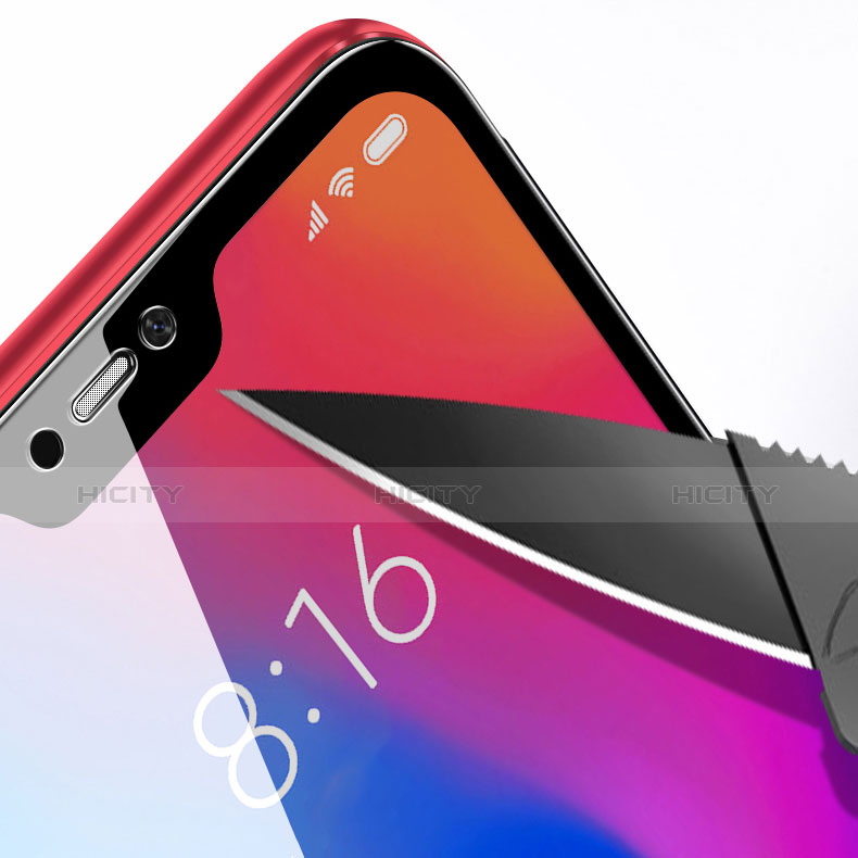 Schutzfolie Displayschutzfolie Panzerfolie Skins zum Aufkleben Gehärtetes Glas Glasfolie T01 für Xiaomi Redmi 6 Pro Klar