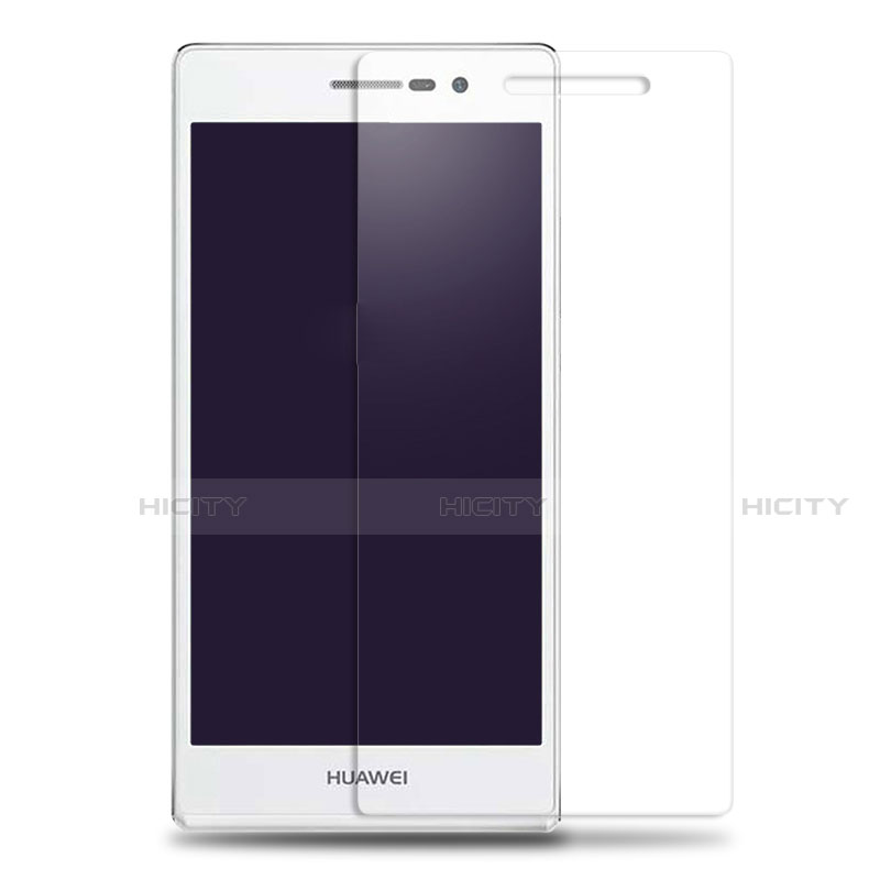 Schutzfolie Displayschutzfolie Panzerfolie Skins zum Aufkleben Gehärtetes Glas Glasfolie T02 für Huawei Ascend P7 Klar