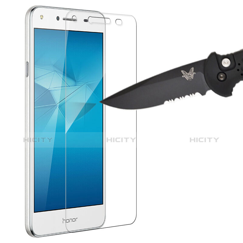 Schutzfolie Displayschutzfolie Panzerfolie Skins zum Aufkleben Gehärtetes Glas Glasfolie T02 für Huawei Y5 II Y5 2 Klar