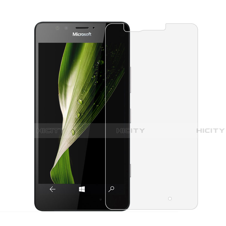 Schutzfolie Displayschutzfolie Panzerfolie Skins zum Aufkleben Gehärtetes Glas Glasfolie T02 für Microsoft Lumia 950 Klar Plus