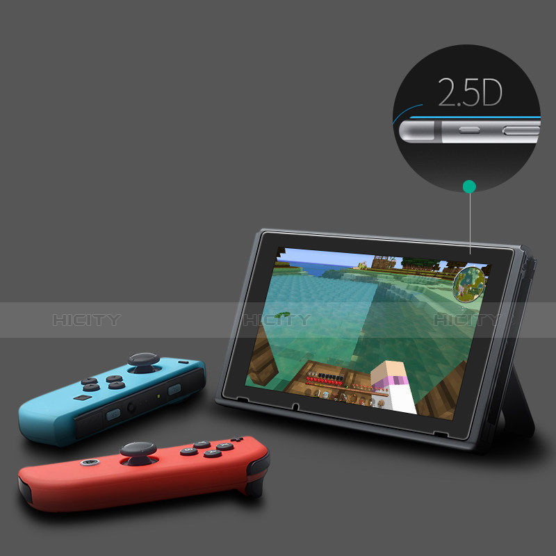 Schutzfolie Displayschutzfolie Panzerfolie Skins zum Aufkleben Gehärtetes Glas Glasfolie T02 für Nintendo Switch Klar