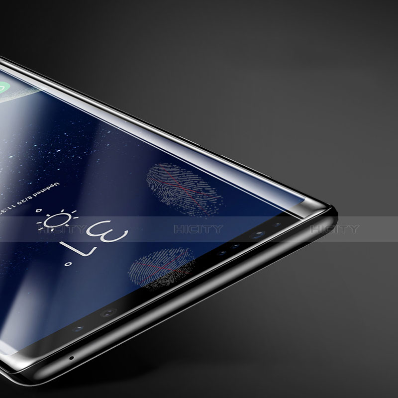 Schutzfolie Displayschutzfolie Panzerfolie Skins zum Aufkleben Gehärtetes Glas Glasfolie T02 für Samsung Galaxy Note 8 Klar