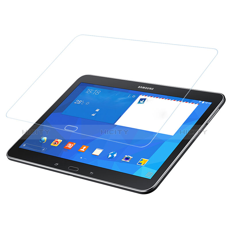 Schutzfolie Displayschutzfolie Panzerfolie Skins zum Aufkleben Gehärtetes Glas Glasfolie T02 für Samsung Galaxy Tab 4 10.1 T530 T531 T535 Klar