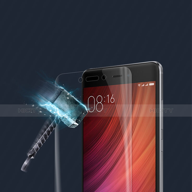 Schutzfolie Displayschutzfolie Panzerfolie Skins zum Aufkleben Gehärtetes Glas Glasfolie T02 für Xiaomi Redmi Note 4X High Edition Klar