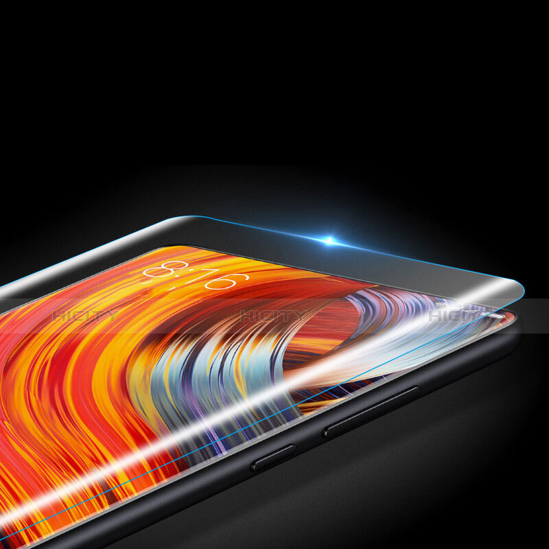 Schutzfolie Displayschutzfolie Panzerfolie Skins zum Aufkleben Gehärtetes Glas Glasfolie T03 für Xiaomi Mi Mix 2 Klar