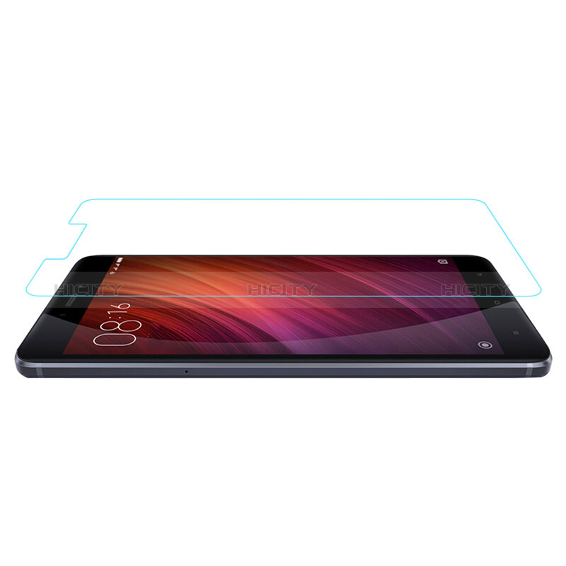 Schutzfolie Displayschutzfolie Panzerfolie Skins zum Aufkleben Gehärtetes Glas Glasfolie T03 für Xiaomi Redmi Note 4 Standard Edition Klar