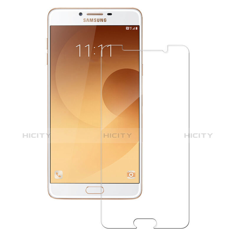 Schutzfolie Displayschutzfolie Panzerfolie Skins zum Aufkleben Gehärtetes Glas Glasfolie T05 für Samsung Galaxy C9 Pro C9000 Klar