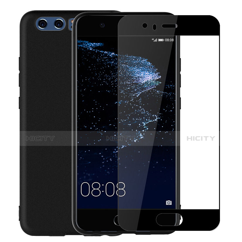 Schutzfolie Displayschutzfolie Panzerfolie Skins zum Aufkleben Gehärtetes Glas Glasfolie T06 für Huawei P10 Plus Klar