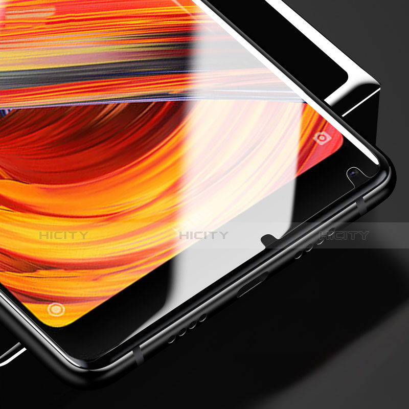 Schutzfolie Displayschutzfolie Panzerfolie Skins zum Aufkleben Gehärtetes Glas Glasfolie T06 für Xiaomi Mi Mix 2 Klar groß