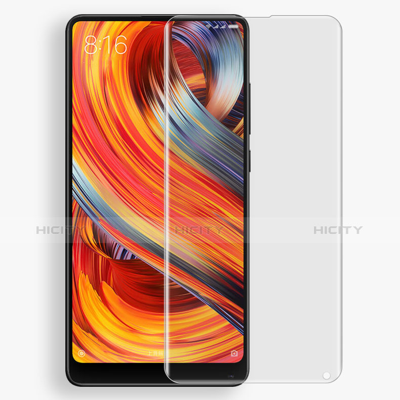 Schutzfolie Displayschutzfolie Panzerfolie Skins zum Aufkleben Gehärtetes Glas Glasfolie T08 für Xiaomi Mi Mix 2 Klar