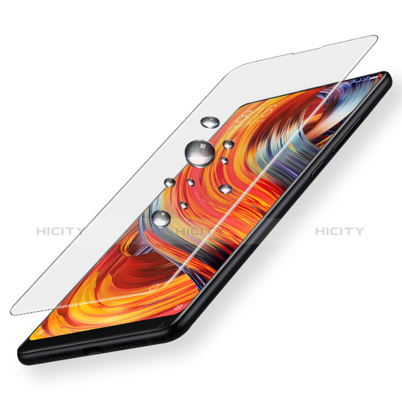 Schutzfolie Displayschutzfolie Panzerfolie Skins zum Aufkleben Gehärtetes Glas Glasfolie T08 für Xiaomi Mi Mix 2 Klar