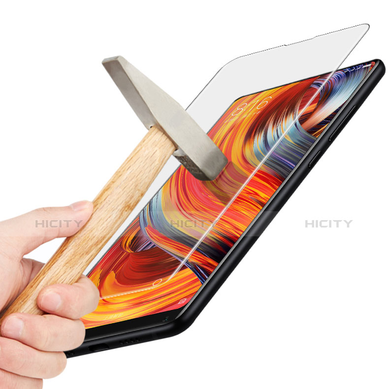 Schutzfolie Displayschutzfolie Panzerfolie Skins zum Aufkleben Gehärtetes Glas Glasfolie T08 für Xiaomi Mi Mix Evo Klar