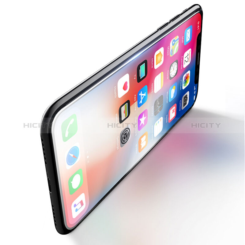 Schutzfolie Displayschutzfolie Panzerfolie Skins zum Aufkleben Gehärtetes Glas Glasfolie T10 für Apple iPhone X Klar