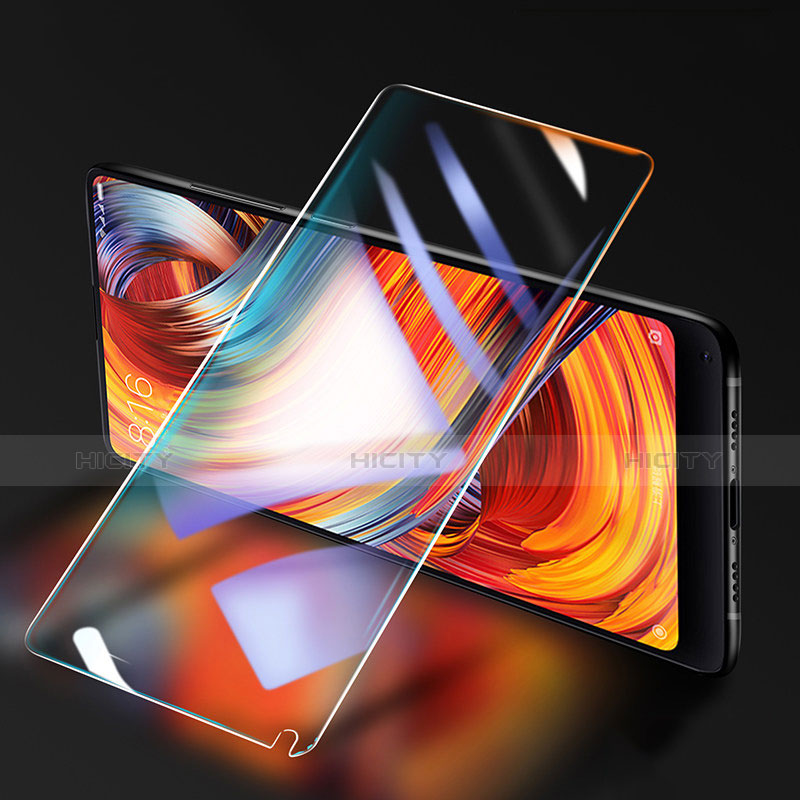 Schutzfolie Displayschutzfolie Panzerfolie Skins zum Aufkleben Gehärtetes Glas Glasfolie T10 für Xiaomi Mi Mix 2 Klar