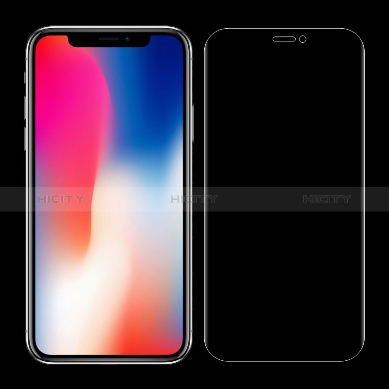 Schutzfolie Displayschutzfolie Panzerfolie Skins zum Aufkleben Gehärtetes Glas Glasfolie T11 für Apple iPhone X Klar