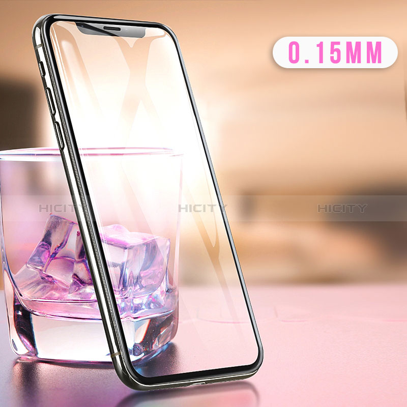 Schutzfolie Displayschutzfolie Panzerfolie Skins zum Aufkleben Gehärtetes Glas Glasfolie T17 für Apple iPhone X Klar