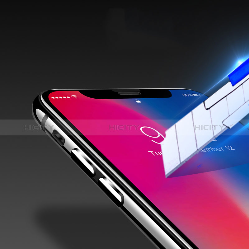 Schutzfolie Displayschutzfolie Panzerfolie Skins zum Aufkleben Gehärtetes Glas Glasfolie T20 für Apple iPhone X Klar