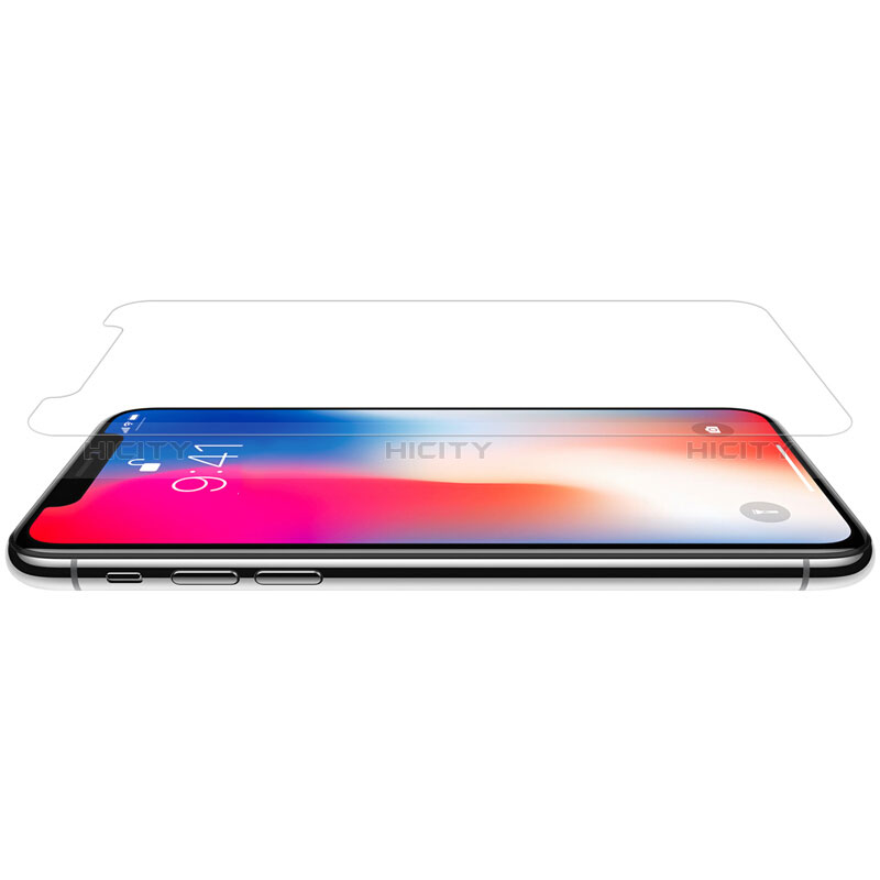 Schutzfolie Displayschutzfolie Panzerfolie Skins zum Aufkleben Gehärtetes Glas Glasfolie Vorder und Rückseite T02 für Apple iPhone X Klar